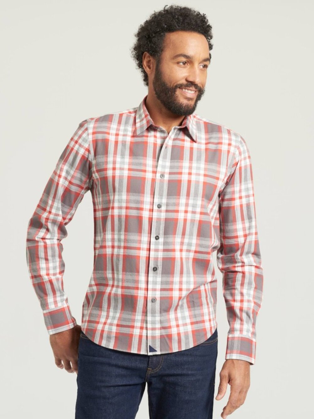 UNTUCKit Mourvedre Long Sleeve Shirt - XXL - Regular Fit